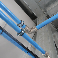 8. Infinity Aluminum Blue pipe 110mm x 6 metre