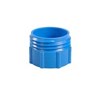 BUNG ADAPTOR - 2" BSP - 2" MAUSER (BLUE) AC26