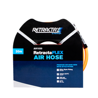 RETRACTAFLEX AIR HOSE 3/8" X 30M NITTO STYLE COUPLINGS AH1030