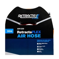 AH1230 RETRACTAFLEX AIR HOSE 1/2" X 30M NITTO STYLE COUPLINGS