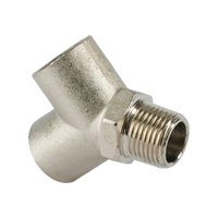 Brass Double Outlet 1/2" Male - Female double
