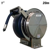 FMATP2520-01-SS / SS AIR/WATER 1"X 20M HOSE REEL SUS 304