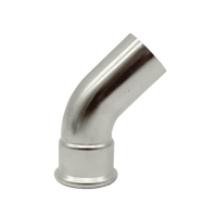 15mm 45° B-Type Elbow – Stainless Steel 316