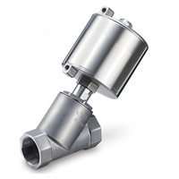 ANGLE VLV NC 12" SUS PTFE AOPERATED