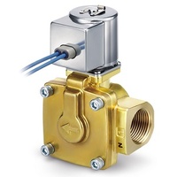 VLV 2P NC 1" 25MM BRASS NBR 240VAC DIN WLGHT