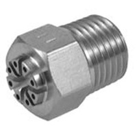 NOZZLE, LOW NOISE, MALE THREAD, 8X0.9 ORIF, 14R