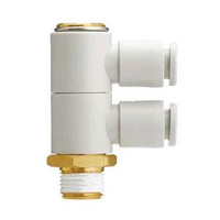 DOUBLE UNIVERSAL ELBOW 8MMx38
