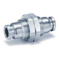 METAL ONE-TOUCH, BULKHEAD UNION 10MM