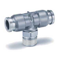 METAL ONE-TOUCH, MALE BRANCH TEE 4MMX18
