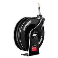 1/2'' X 15M SINGLE PEDESTAL AIR/WATER REEL - LUBEMATE L-AWS1215