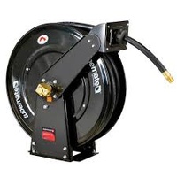 L-AWTP1920 3/4'' X 20M TWIN PEDESTAL AIR/WATER REEL - LUBEMATE HD