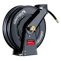 1'' X 15M TWIN PEDESTAL DIESEL /AIR/WATER REEL - LUBEMATE HD - L-DTP2515