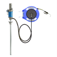 Macnaught Oil System-3:1 R-Series Pump w/Retracta Reel&Unmetered Gun OS100S-01