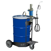 Macnaught Oil System-3:1 R-Series Pump with Trolley and Unmetered Gun OS100T-01