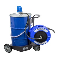 Macnaught 205LTR TROLLEY OIL SYSTEM - INCL T312T DRUM PUMP-NO GUN OS50B-01