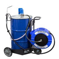 Macnaught 205LTR TROLLEY OIL SYSTEM-INCL T312T DRUM PUMP& METERED GUN OS50GE-01