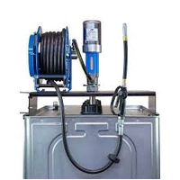 OTSB TANK 400L WITH R SERIES OIL PUMP, REEL AND GUN OTS1215-R5400