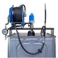 OTSB TANK 400L WITH T SERIES OIL PUMP, REEL AND IM METER - OTS1215-T5IM400