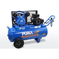 Puma P13 1.65kW (2.2HP) 240V, 60L Tank Air Compressor