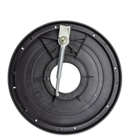 Retracta LATCH SIDE PLATE & SPRING S/P RP114A-BLACKS