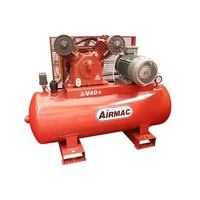 Airmac V40 415V Tank Mount Air Compressor 5.5kW (7.5HP)