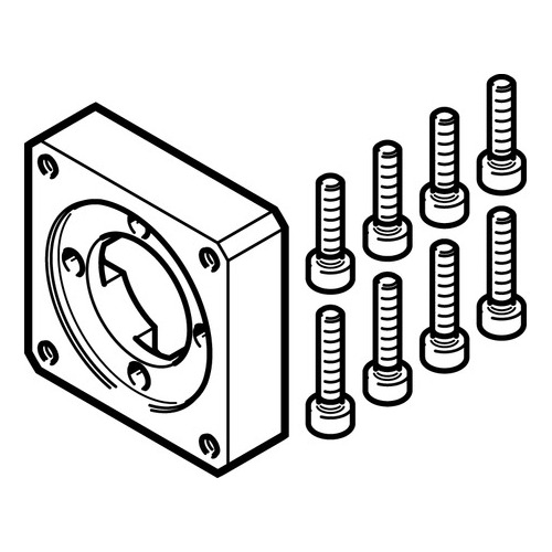 EAMF-A-28D-28A Motor flange