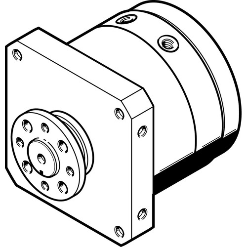 DSM-T-16-270-FW-A-B Semi-rotary drive