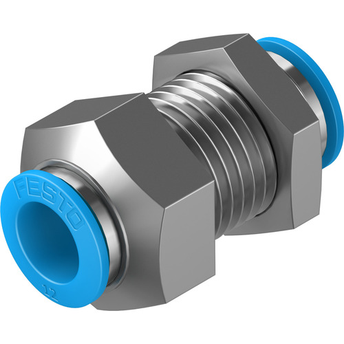 QSS-12-F Push-in bulkhead connector