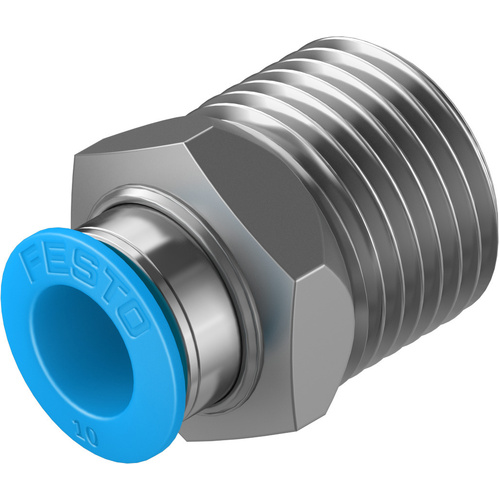 QS-1/2-10-50 Push-in fitting 10 PIECES