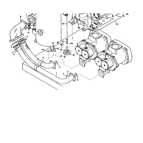 1614 7045 00 HOSE ASS'Y Replacement
