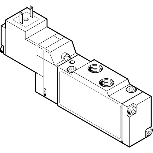 MEH-5/2-1/8-P-B Solenoid valve