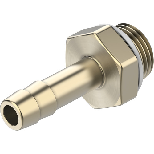 N-3/8-P-9 Barbed hose fitting