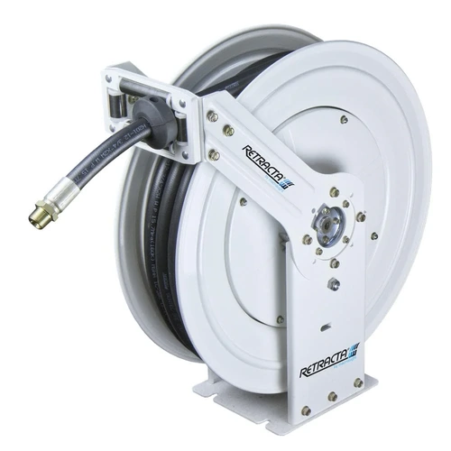 FHA1220-01 RETRACTA F-SERIES 1/2" AIR/WATER REEL C/W 20M HOSE