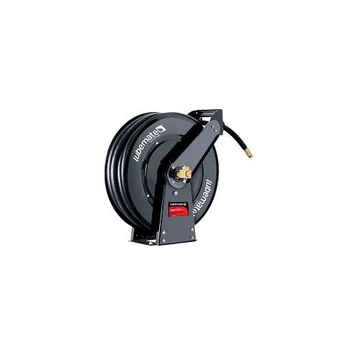 1'' X 15M TWIN PEDESTAL DIESEL /AIR/WATER REEL - LUBEMATE HD - L-DTP2515