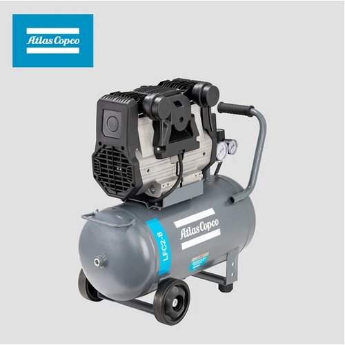 Atlas Copco LFC2-8 Oil Free Air Compressor 240V with Dryer F6 & Inline Filters