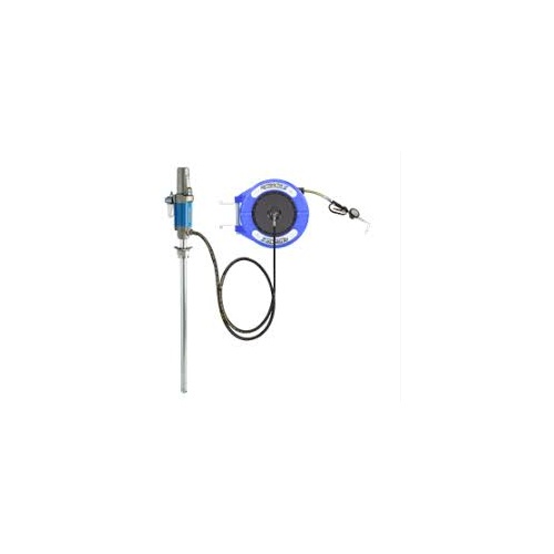 Oil System-3:1 R-Series Pump w/Retracta Reel & Metered Gun OS100SE-01