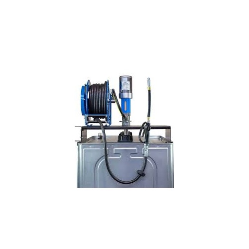 OTSB TANK 400L WITH R SERIES OIL PUMP, REEL AND GUN OTS1215-R5400