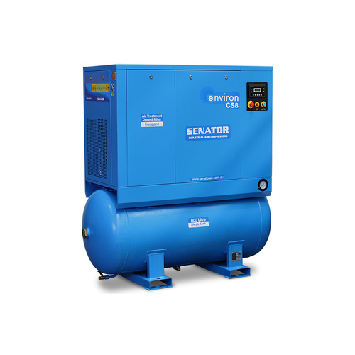 Senator CS8 (7.5kW) Tank Mounted Screw with Dryer & Filters