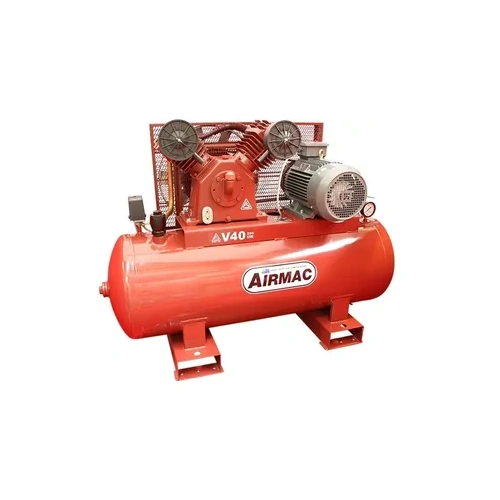 Airmac V40 415V Tank Mount Air Compressor 5.5kW (7.5HP)